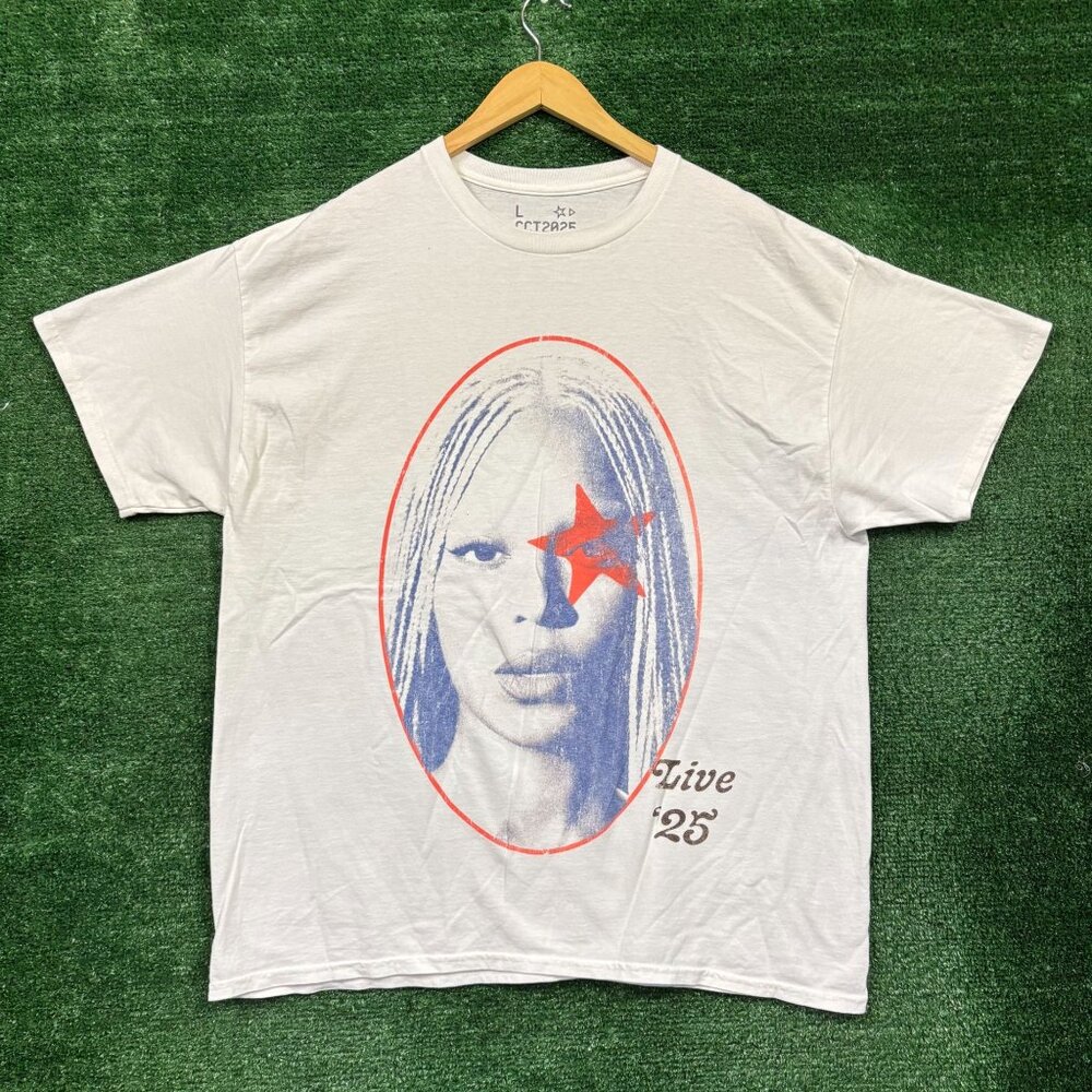 Beyonce Cowboy Carter Rodeo Chitlin Circuit Tour Yaya T-Shirt Size Large